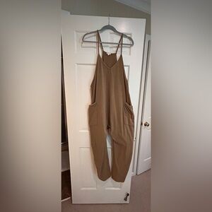 Hem & Thread Light Brown Jumpsuit